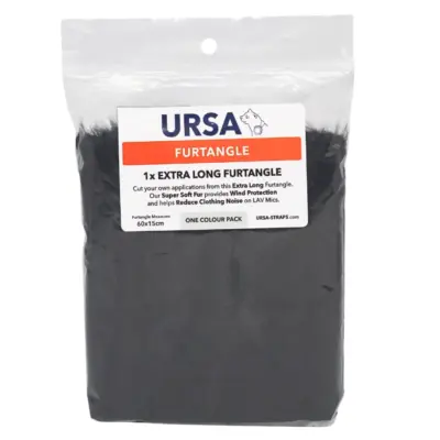 Ursa Fur Tangles Bianco , beige o neroper nascondere i microfoni lavalier