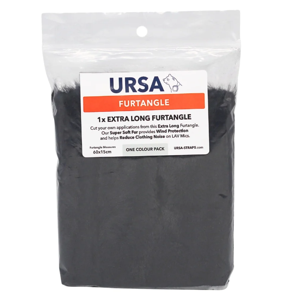 Ursa Fur Tangles Bianco , beige o neroper nascondere i microfoni lavalier