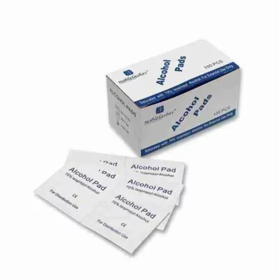 alcool pads