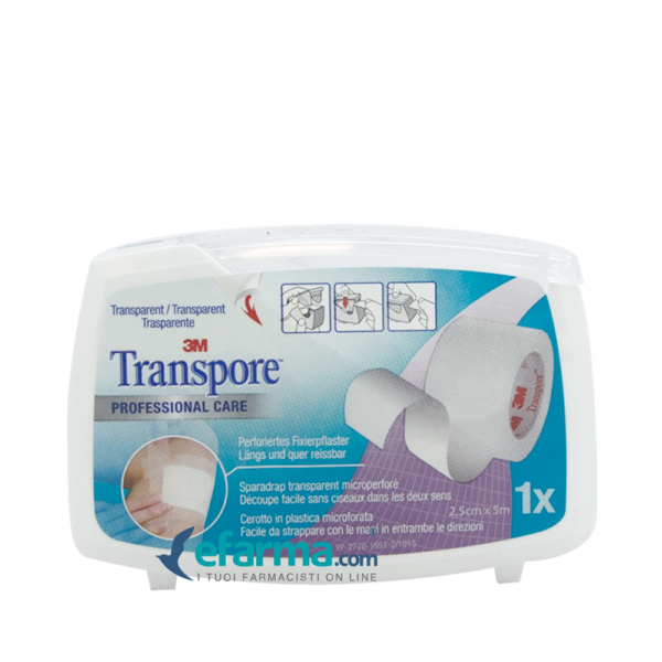 transpore 1,25 cm x 5 m